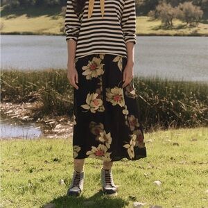 The GREAT. The Idol Skirt in Relic Rose • NWT